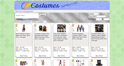 Desktop Screenshot of costumes.bid4rares.com